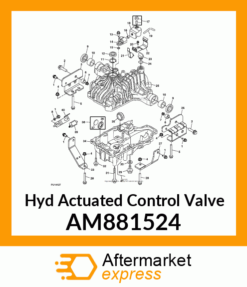 Hyd Actuated Control Valve AM881524