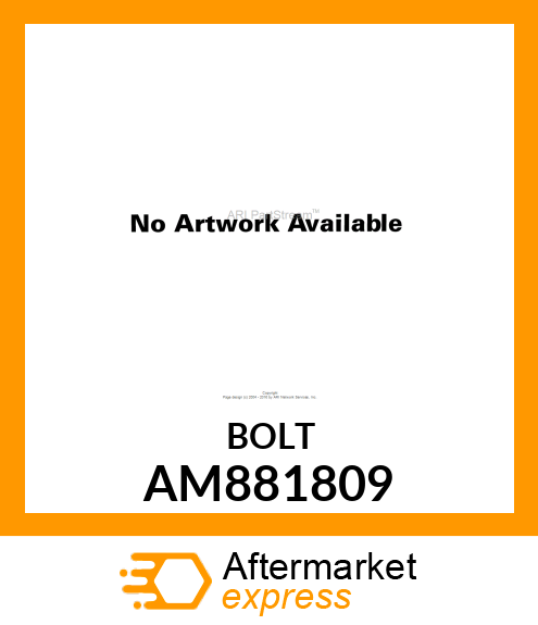 BOLT ASSEMBLY, JOINT AM881809