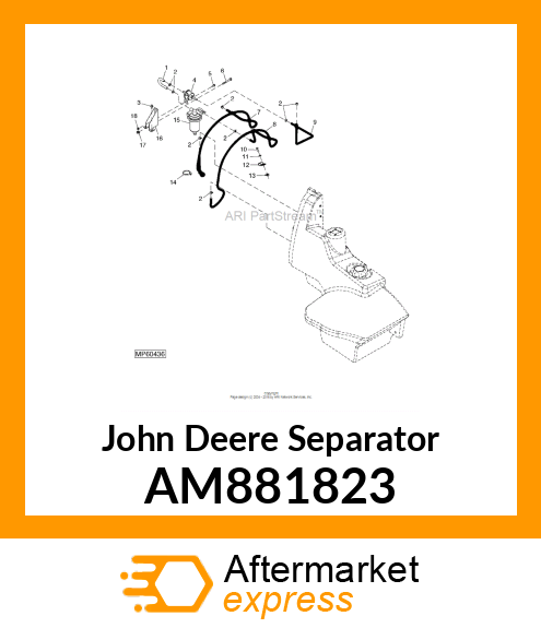 SEPARATOR ASSEMBLY AM881823