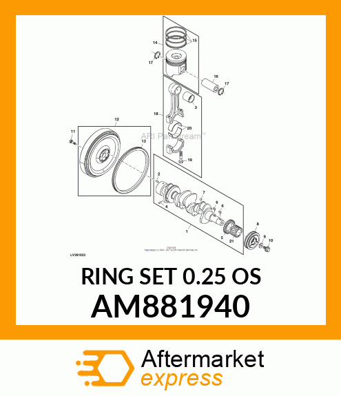 RING SET 0.25 OS AM881940