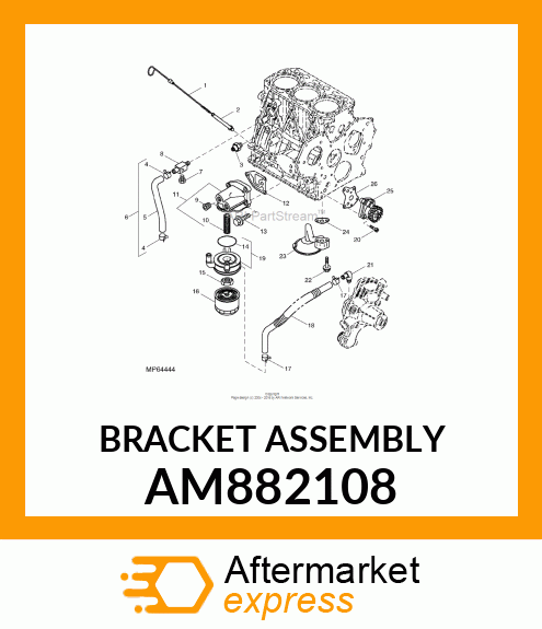 BRACKET ASSEMBLY AM882108