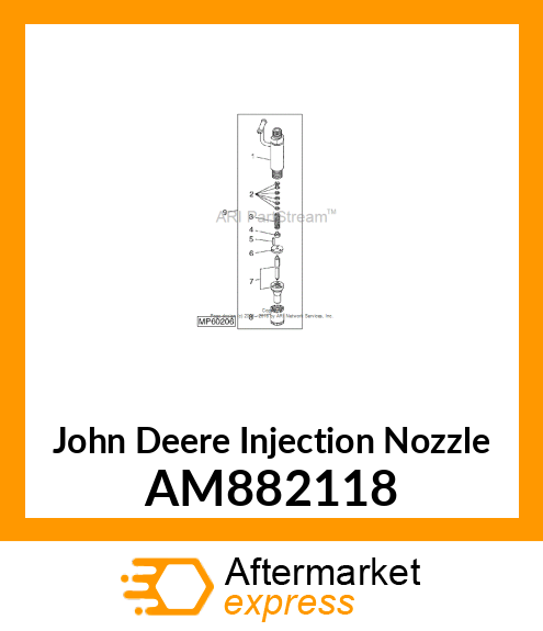 INJECTOR, FUEL (VBF) AM882118