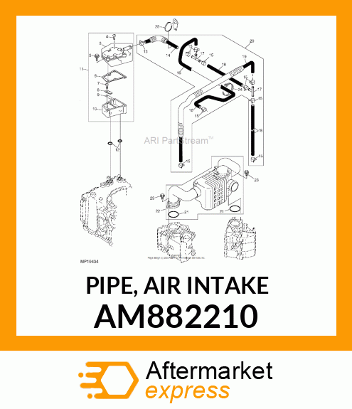 Air Intake Stack AM882210