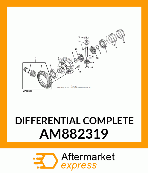 DIFFERENTIAL COMPLETE AM882319