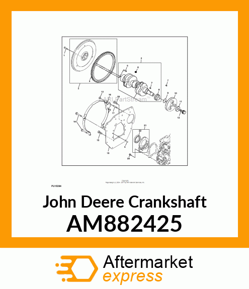 CRANKSHAFT ASSEMBLY AM882425