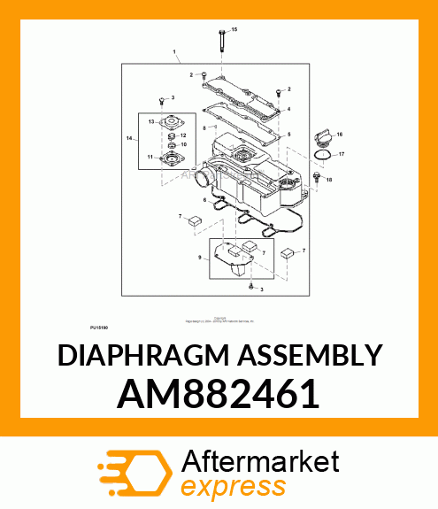 DIAPHRAGM ASSEMBLY AM882461