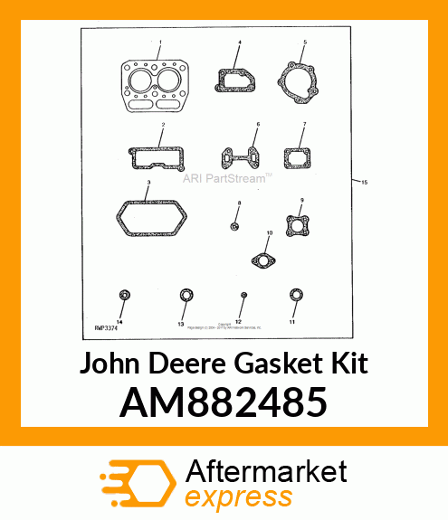 GASKET KIT AM882485