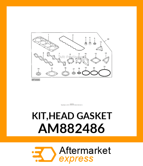 Gasket Kit AM882486