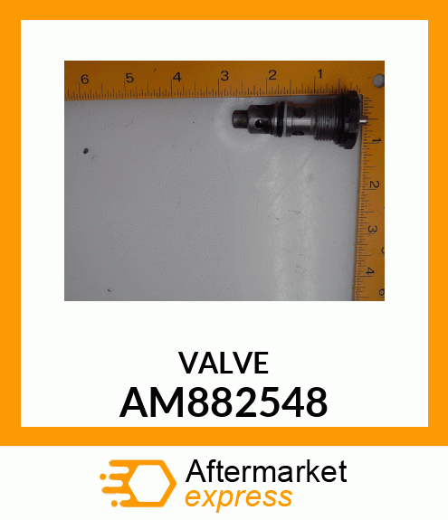 VALVE, CHECK, FORWARD COMPLETE AM882548