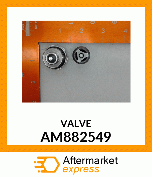 CHECK VALVE, REAR COMPLETE AM882549