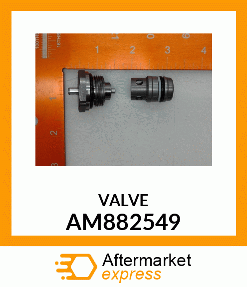 CHECK VALVE, REAR COMPLETE AM882549