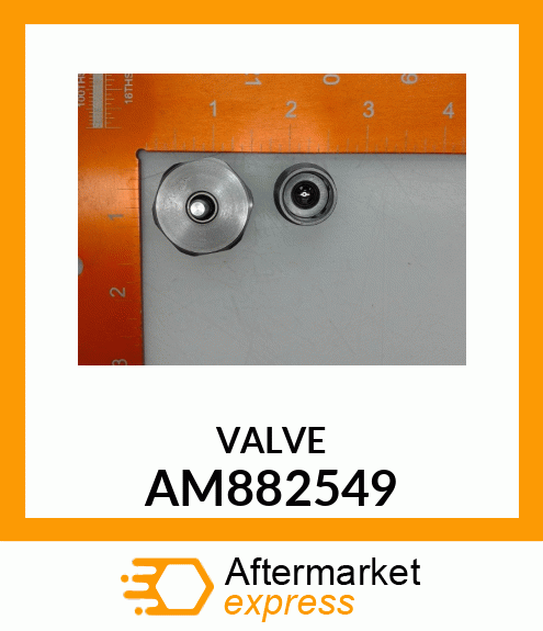 CHECK VALVE, REAR COMPLETE AM882549