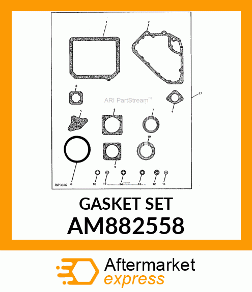 GASKET SET AM882558