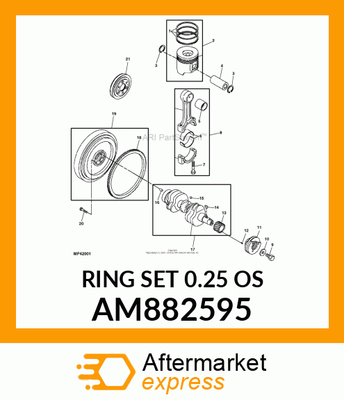 RING SET 0.25 OS AM882595