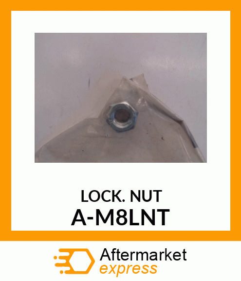 Lock Nut - LOCK NUT DIN 985 A-M8LNT