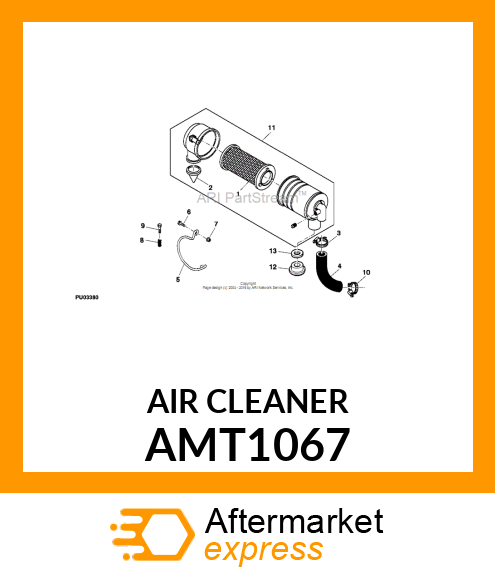 AIR CLEANER AMT1067