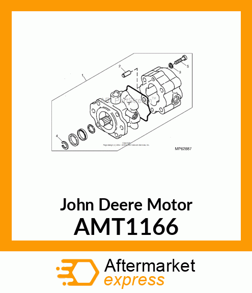 Hydraulic Motor AMT1166