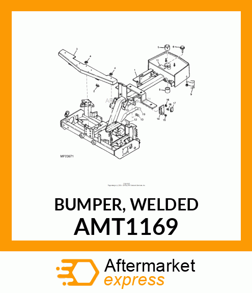 Bumper AMT1169
