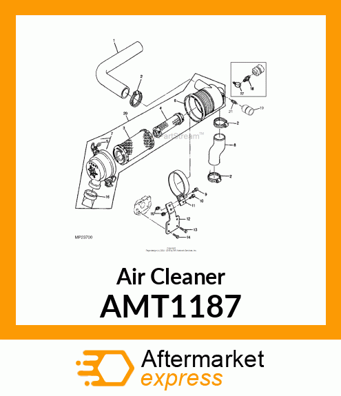 Air Cleaner AMT1187