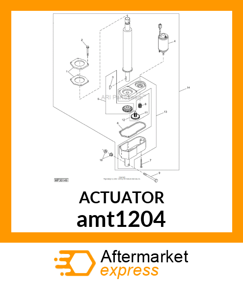 ACTUATOR, LINEAR amt1204