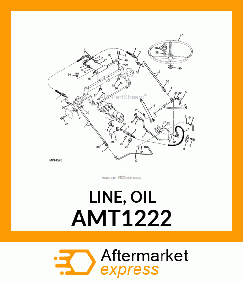 LINE, OIL AMT1222