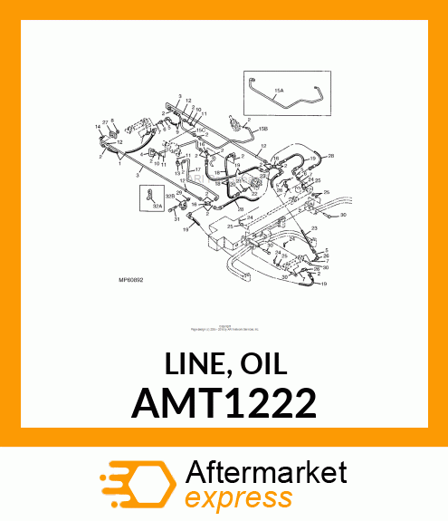 LINE, OIL AMT1222