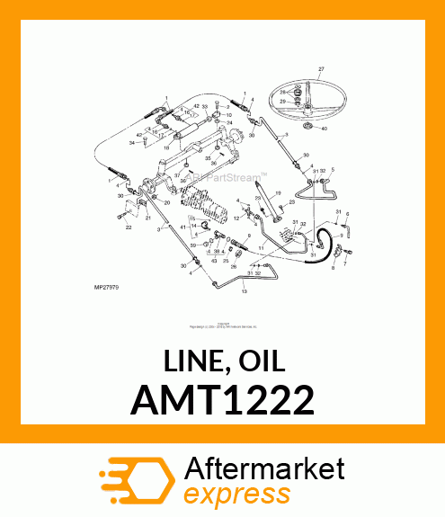 LINE, OIL AMT1222