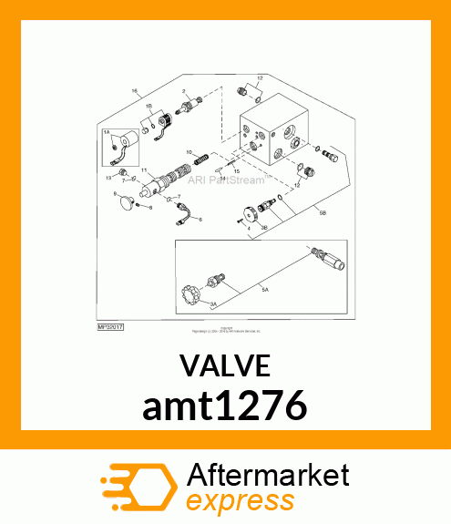 VALVE, BACKLAP(012R2) amt1276
