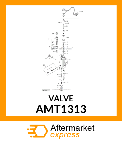 Manual Hydraulic Valve AMT1313