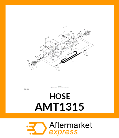 HOSE, HYDRAULIC AMT1315