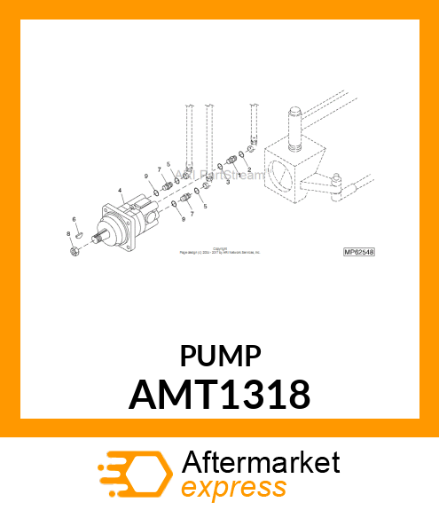 Hydraulic Motor AMT1318