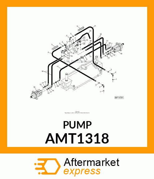 Hydraulic Motor AMT1318