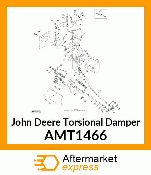 Torsional Damper AMT1466