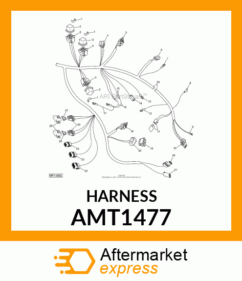 HARNESS, MAIN WIRING AMT1477