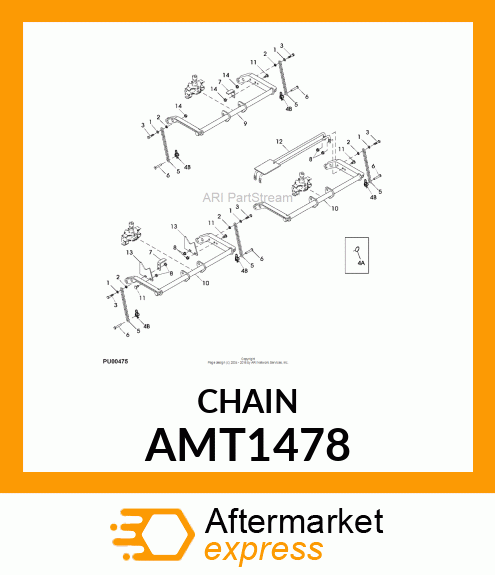 CHAIN, 8 LINKS AMT1478