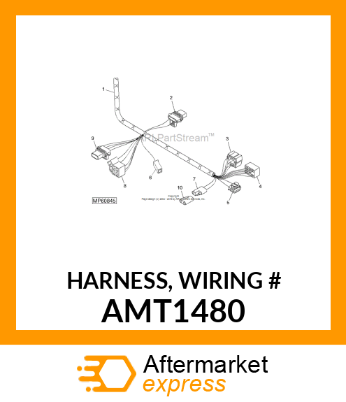 HARNESS, WIRING # AMT1480