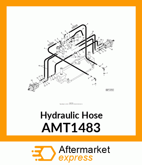 Hydraulic Hose AMT1483