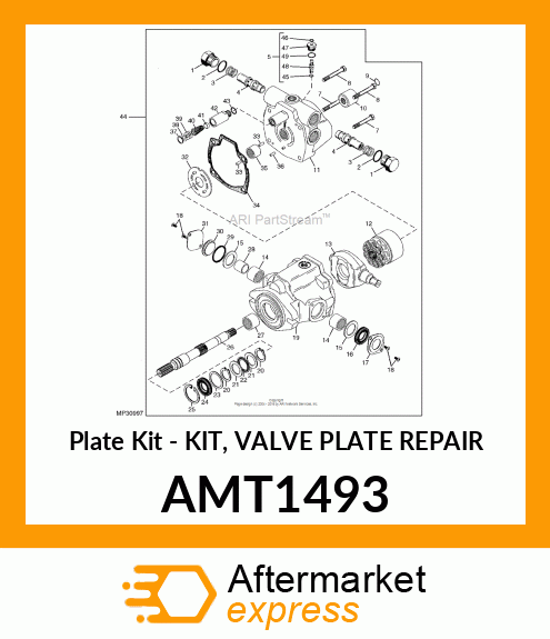 Plate Kit - KIT, VALVE PLATE REPAIR AMT1493