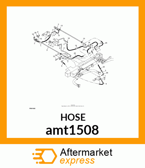 HOSE, HYDRAULIC amt1508