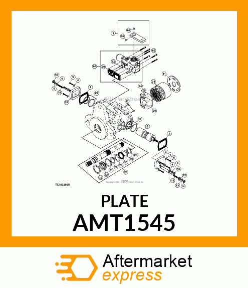 PLATE, CAM S/A AMT1545