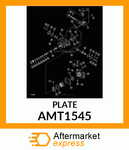 PLATE, CAM S/A AMT1545