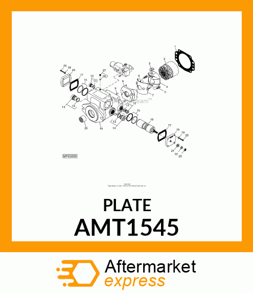 PLATE, CAM S/A AMT1545