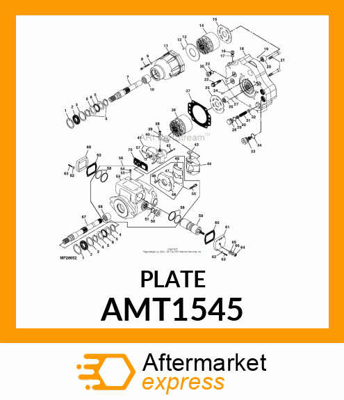 PLATE, CAM S/A AMT1545