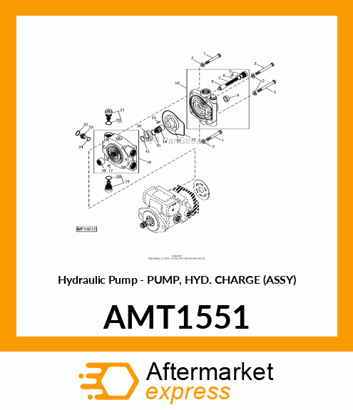 Hydraulic Pump AMT1551