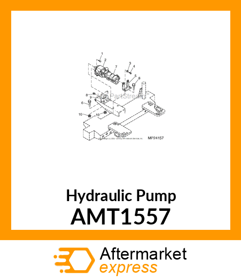 Hydraulic Pump AMT1557