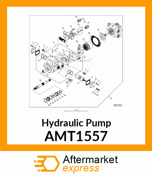 Hydraulic Pump AMT1557