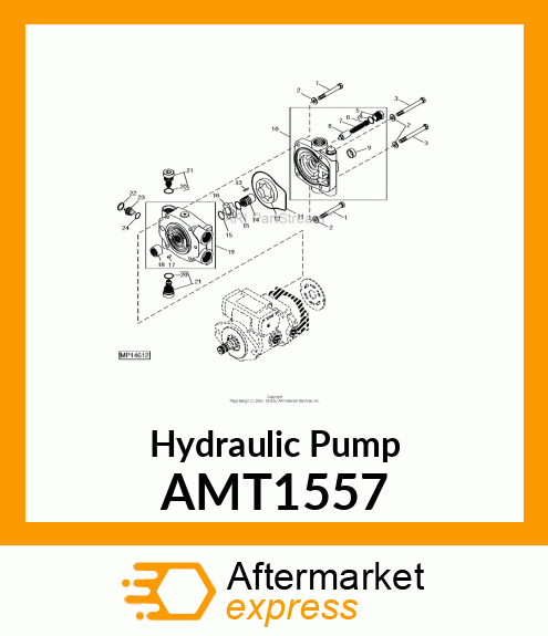 Hydraulic Pump AMT1557