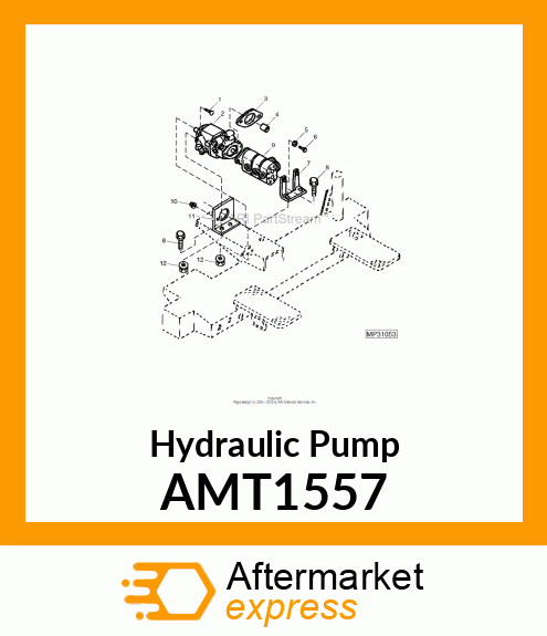 Hydraulic Pump AMT1557