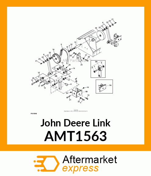 LINK, RETURN ASSY AMT1563