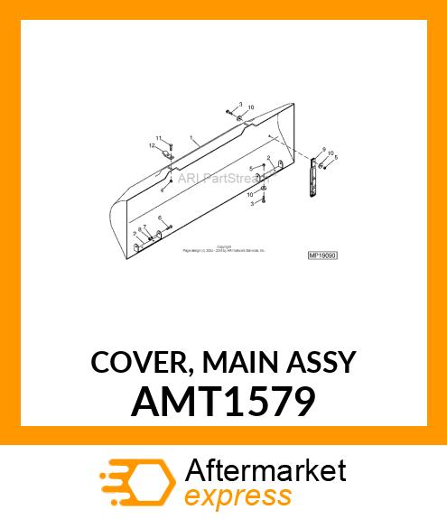 COVER, MAIN ASSY AMT1579